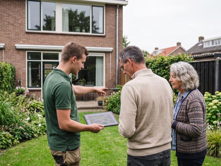 Impressie van een tuinadvies aan huis